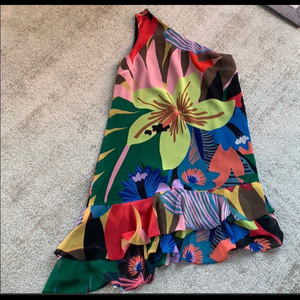 CeCe One shoulder dress